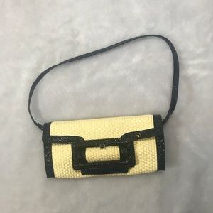 Straw Shoulder purse